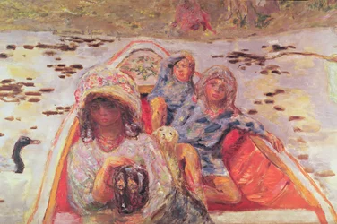 En el bote (detalle)