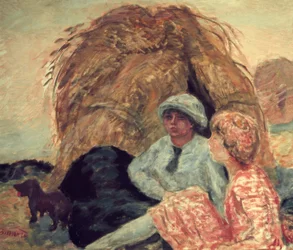 La meule (Madame Marthe Bonnard y su amiga)