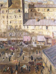 El Boulevard Exterior: Boulevard de Clichy y Esquina de la Rue de Douai