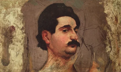 Hombre con bigote, c.1887-88