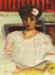 Misia con blusa rosa