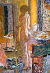 Desnudo con espejo (La toilette)