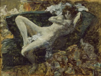 Desnudo azul