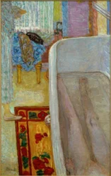 Desnudo en la bañera