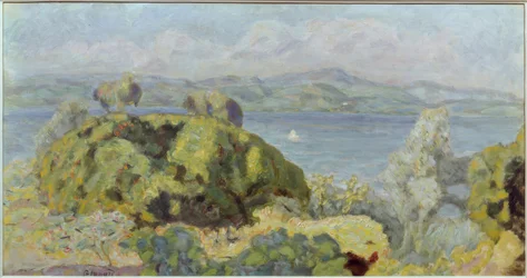 Paisaje o buen tiempo tormentoso