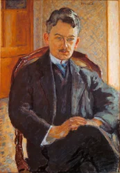 Retrato de G.B. Georges Besson: crítico de arte y coleccionista