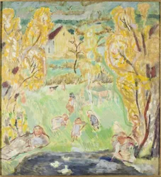 Estudio de Primavera, 1912