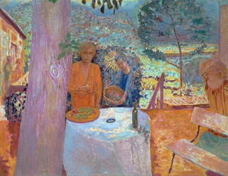 Terraza en Vernon, 1920-39
