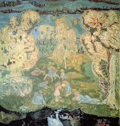 Los primeros días de primavera en el campo, 1912