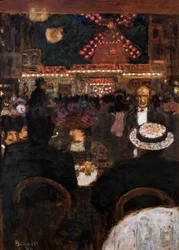 El Moulin Rouge o Place Blanche (Café Terrace)