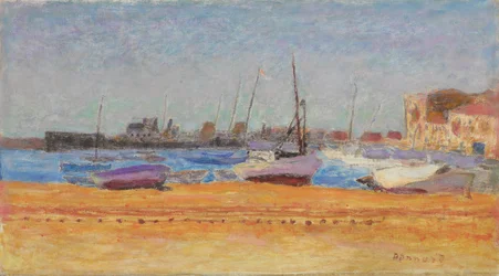 El puerto de Cannes, c.1924