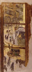 A través de las ventanas