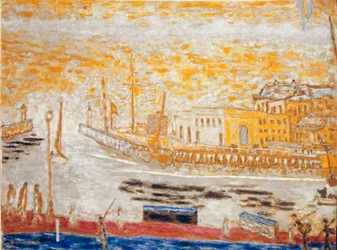 Trouville, la salida del puerto