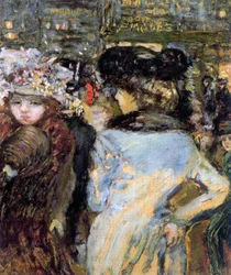 Dos mujeres, Place Clichy, París, 1905