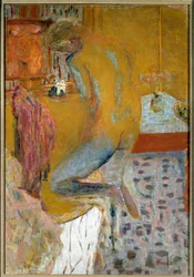 Mujer en su tocador