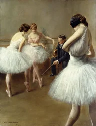 La lección de ballet