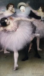 Bailarines Arlequín; L