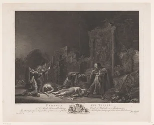 Píramo y Tisbea Píramo y Tisbe (título sobre el objeto) Pinturas principales de Inglaterra (título de la serie) Las pinturas más importantes de Inglaterra (título de la serie)