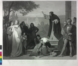 1493 Homilía de Savonarola en Florencia