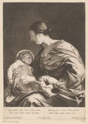 María con el niño
