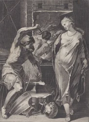 Vulcano forjando la armadura de Aquiles, 1624-75