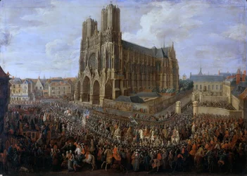 Cabalgata de Luis XV después de su coronación, 26 de octubre de 1722