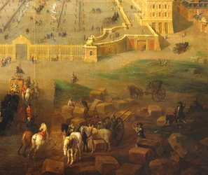 El Castillo de Versalles y la Plaza de Armas, Detalle