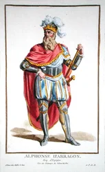 Alfonso V (1396-1458) Rey de Aragón y Sicilia, de 