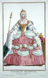 Elizabeth Petrovna (1709-62) Emperatriz de Rusia (1741-62) de 