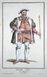 Enrique VIII (1491-1547) Rey de Inglaterra (1509-47) de 