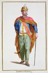Raja-Singa Rey de Ceilán de 
