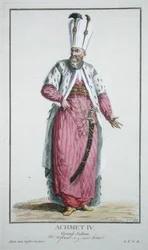 Sultán Achmet IV (r.1603-17) de 
