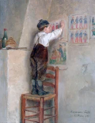 En el aula, 1883
