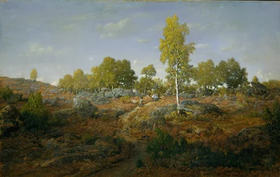 Un Camino entre las Rocas, probablemente 1861