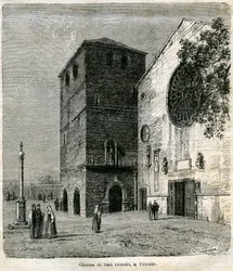 Vista de la iglesia de San Giusto en Trieste