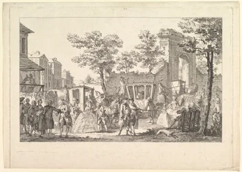 Placa de Retratos de Moda, 1760-61