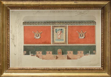 Proyecto de decoración para la Gran Cámara del Tribunal de Casación