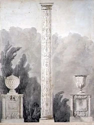 Diseños para monumentos neoclásicos