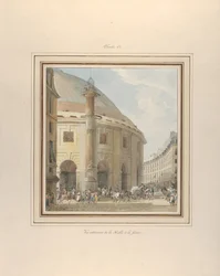 La Halle aux Blés, Vista Exterior