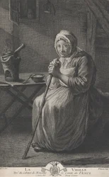 La Anciana, de la Oficina del Conde de Vence, 1782-97