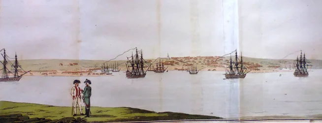 Puerto de Sebastopol. De Viajes por las provincias del sur del imperio ruso en 1793 y 1