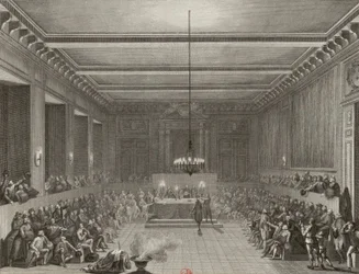 El 15 de enero de 1790, la Comuna de París concede una espada y una corona cívica al inglés C.J.W. Nesham.