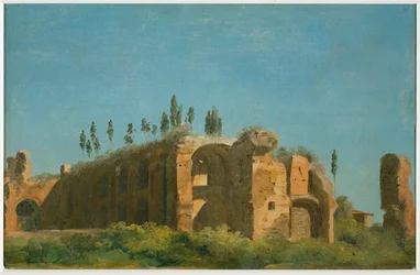 En Villa Farnese: las ruinas ...