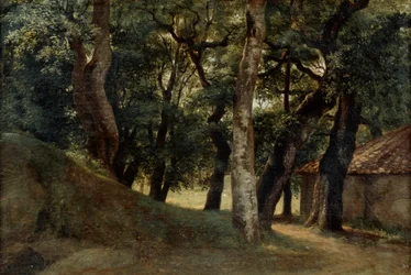 Bosque de la Villa Borghese, finales del siglo XVIII-principios del siglo XIX