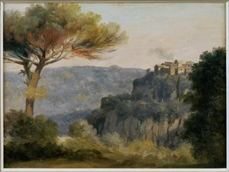 Le village de Nemi - El pueblo de Nemi ...