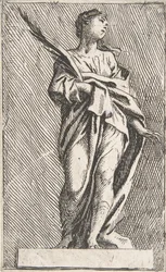 Figura femenina de pie, ca. 1739-40