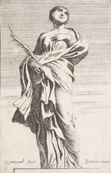 Figura femenina de pie, ca. 1739-40
