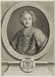 Retrato de François-Paul de Neufville de Villeroy