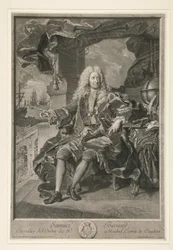 Retrato de Samuel Bernard, Conde de Coubert