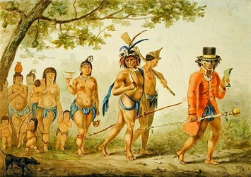 Marcha de una Tribu, c.1839